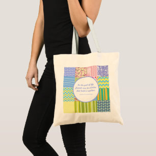 Tote Bag Boutique promotionnelle Quilters Patchwork Quilt
