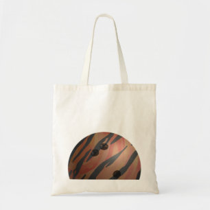Tote Bag Bowling Ball Tiger Orange