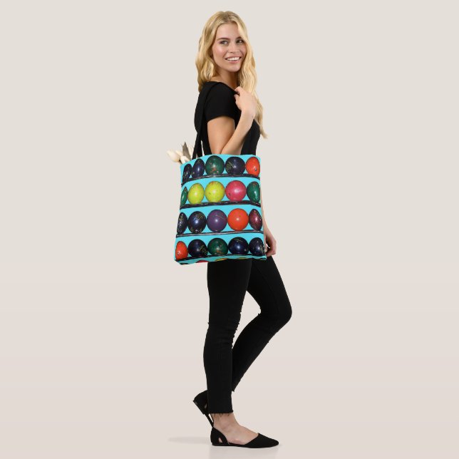 Tote Bag Bowling Blitz (Sur le modèle)