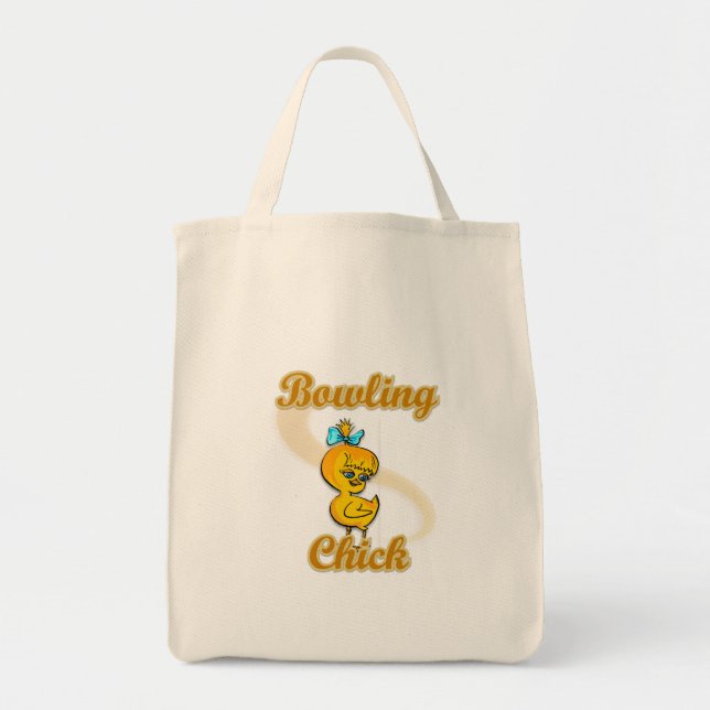 Tote Bag Bowling Chick (Devant)