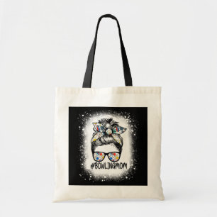 Tote Bag Bowling Maman Vie Fête des mères Feu de seins