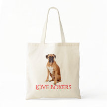Boxer d'amour Puppy Canine Red Boxer
