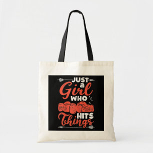Tote Bag Boxer Femme Juste Une Fille Qui Touche Les Choses