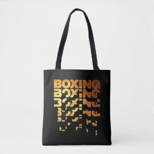 Tote Bag Boxer Graphisme Word Art