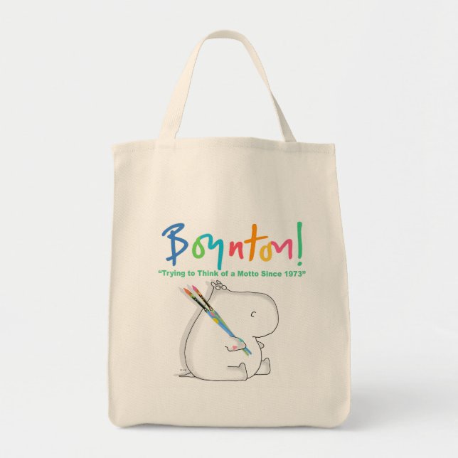 TOTE BAG BOYNTON ! LOGO HIPPO (Devant)