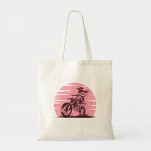 Tote Bag Braap Tshirt Moto Girl Motocross Shirt Dirt