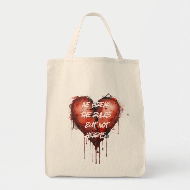 Tote Bag Break the rules (Devant)