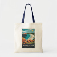 Bremer Bay Australie Illustration Voyage Art Retro