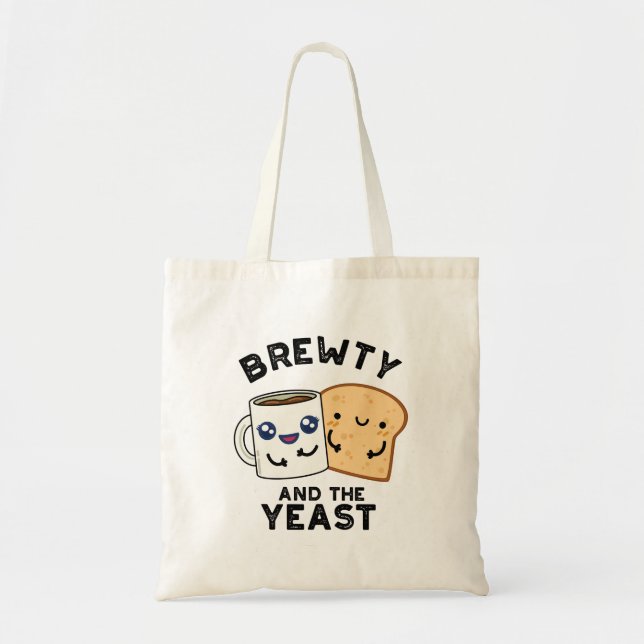 Tote Bag Brewty Et La Levure Drôle Movie Pun (Devant)