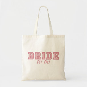 Tote Bag Bride à être un bloc rose