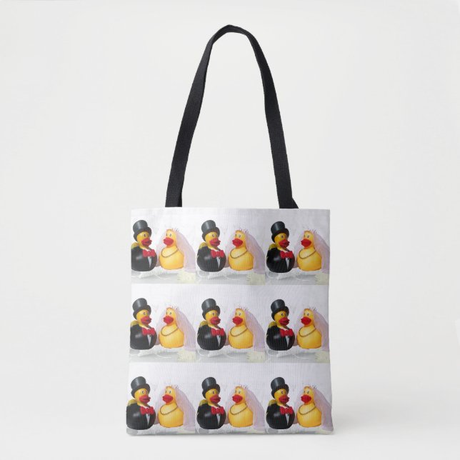 TOTE BAG **BRIDE ET GROUPE RUBBER DUCKS*** FOURRE-TOUT BRID (Devant)