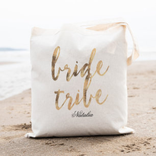 Tote Bag Bride Tribe Wedding