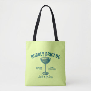 Tote Bag Brigade Bulles Société Étincelle & Boire