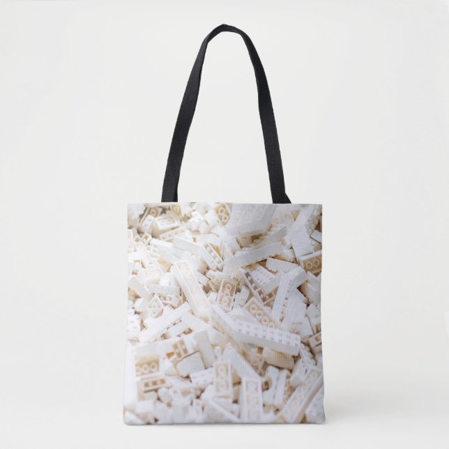 Tote Bag briques blanches (Devant)