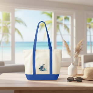 Tote Bag Brise océanique : Aquarelle Mouette