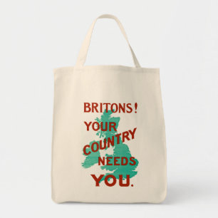 Tote Bag Britanniques ! Votre pays a besoin de vous