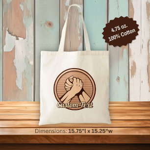 Tote Bag Bronze de lutte contre les bras