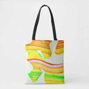 Tote Bag Brosse arc-en-ciel