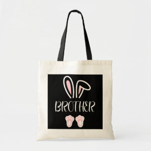 Tote Bag Brother Bunny Pâques jour papa maman Matching Coup