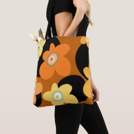 Tote Bag Brown floral