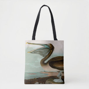 Tote Bag Brown Pelican Birds of America Audubon Imprimer