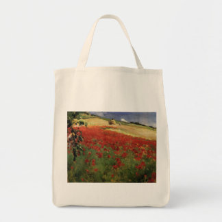 Tote Bag BRUCE, rouge de pavot de pavots de William Blair