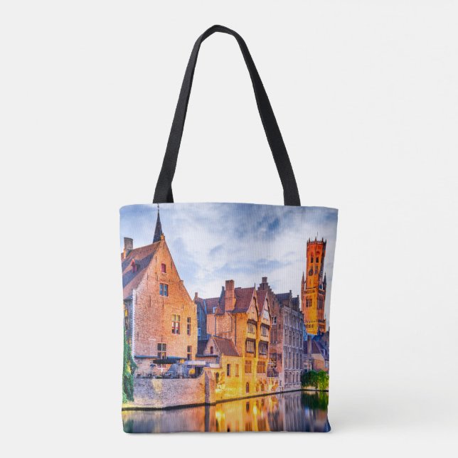 Tote Bag Bruges Belgique (Dos)