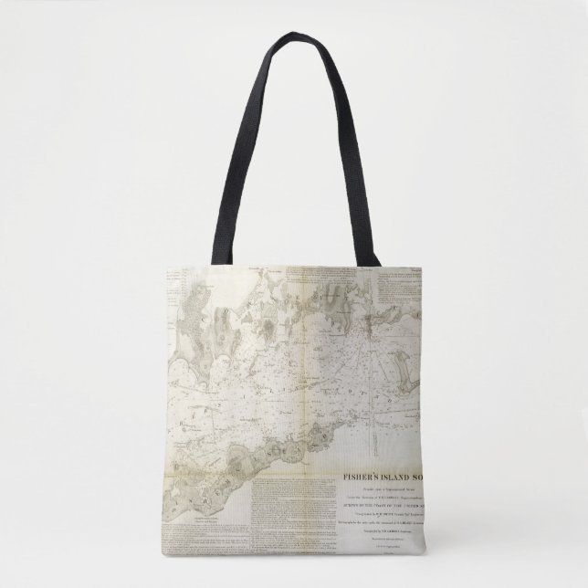 Tote Bag Bruit de l'île de Fisher (Devant)