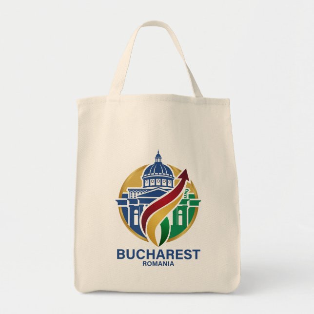 Tote Bag Bucharest Romania Eastern European (Devant)