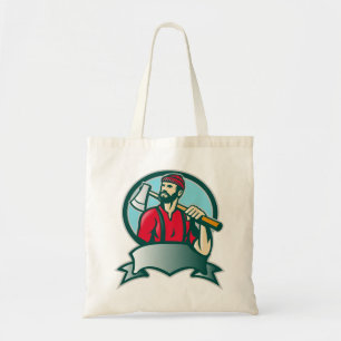 Tote Bag Bûcheron de forestier d'enregistreur de bûcheron