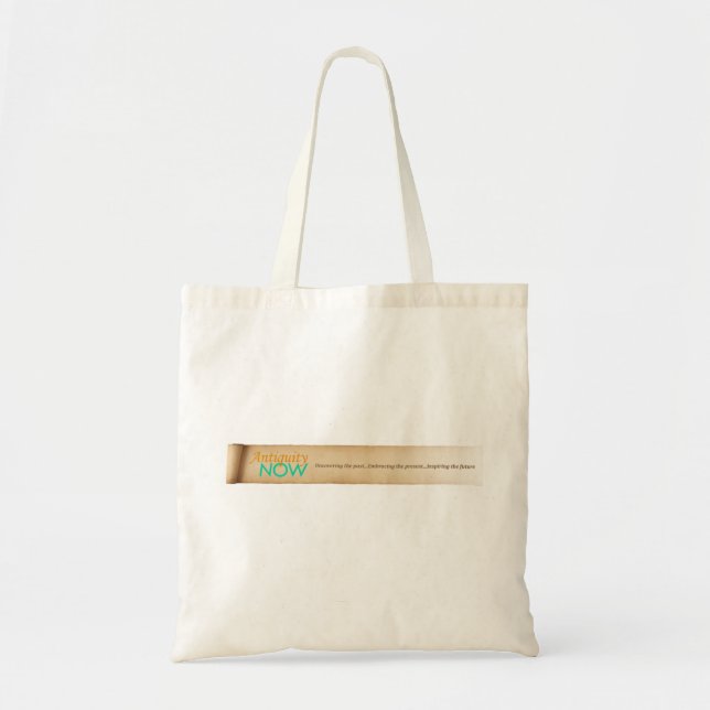 Tote Bag Budget Fourre-tout de bannière d'AntiquityNOW (Devant)