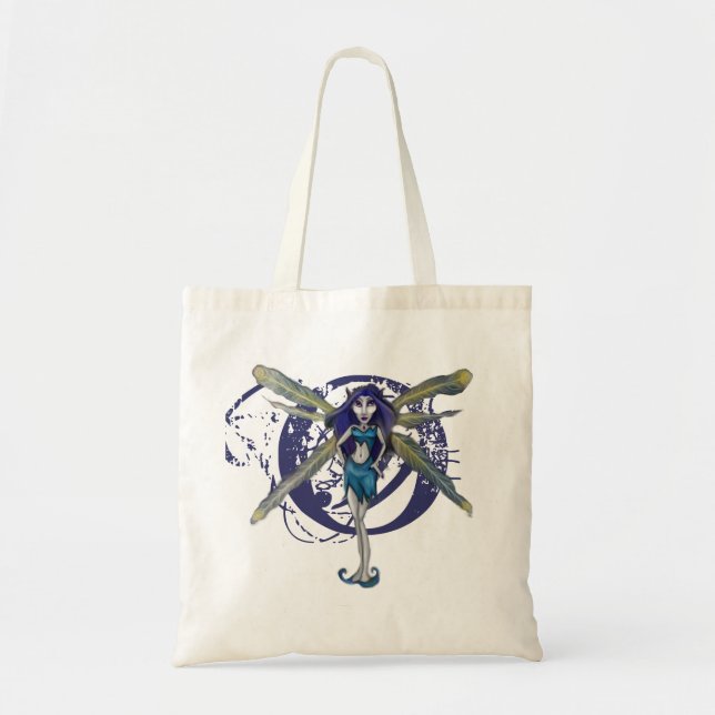 Tote Bag Budget Fourre-tout de Bleu-Fée de Betty (Devant)