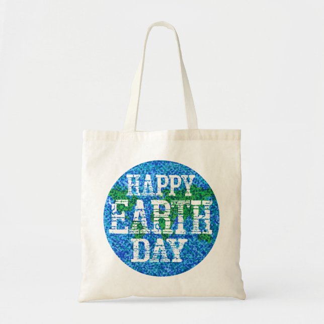 Tote Bag Budget Fourre-tout de jour de la terre (Devant)