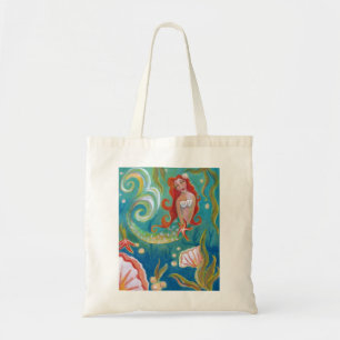 Tote Bag Budget Fourre-tout de sirène par Campbell Jane