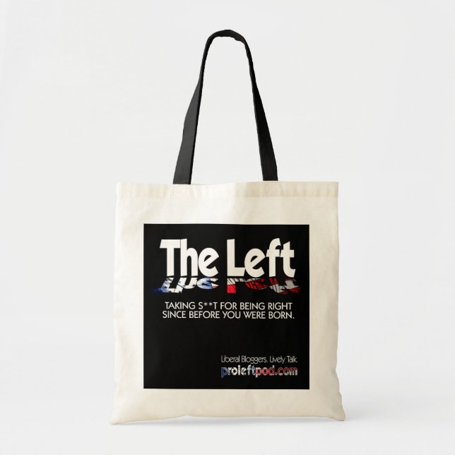 Tote Bag Budget Fourre-tout - la gauche, définie… (Devant)