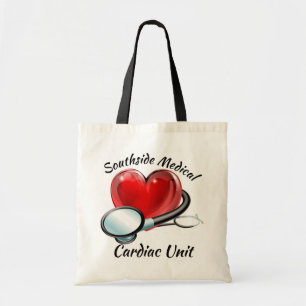 Tote Bag Budget Heart and Stethoscope Fourre-tout