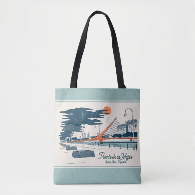 Tote Bag Buenos Aires, Argentina Architecture travel city (Devant)