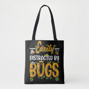 Tote Bag Bug Lover Insects Garçons Filles Funny Science