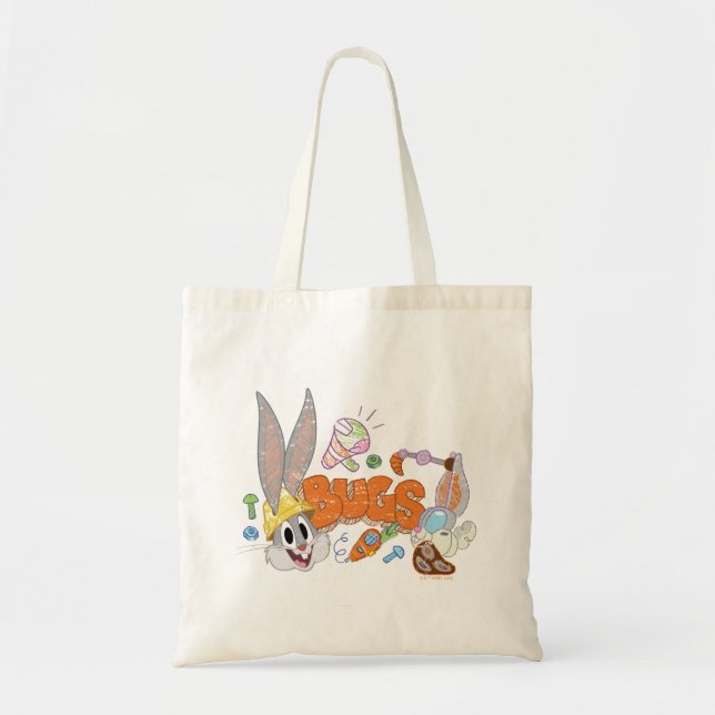 Tote Bag BUGS BUNNY BUILDERS™| BUGS BUNNY™ Sketch Art (Devant)