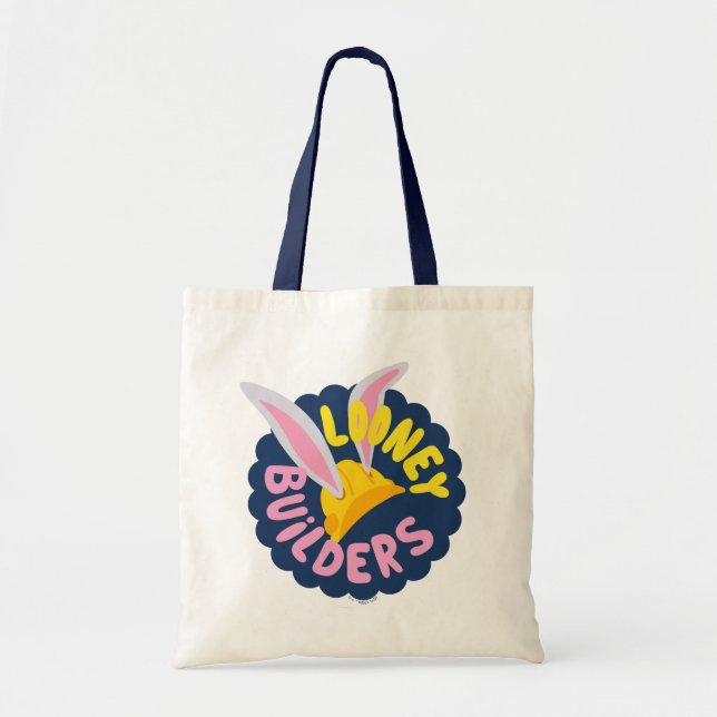 Tote Bag BUGS BUNNY BUILDERS™| Casque de chantier Logo à fe (Devant)