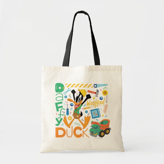 Tote Bag BUGS BUNNY BUILDERS™| DAFFY DUCK™ Work Tools (Devant)