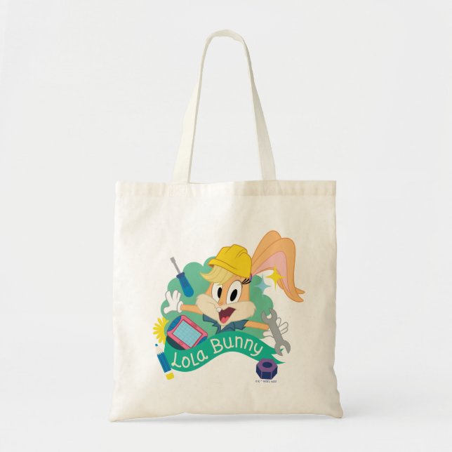 Tote Bag BUGS BUNNY BUILDERS™| Lola Bunny Character Graphic (Devant)