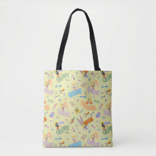 Tote Bag BUGS BUNNY BUILDERS™ Motif de croquis de personna
