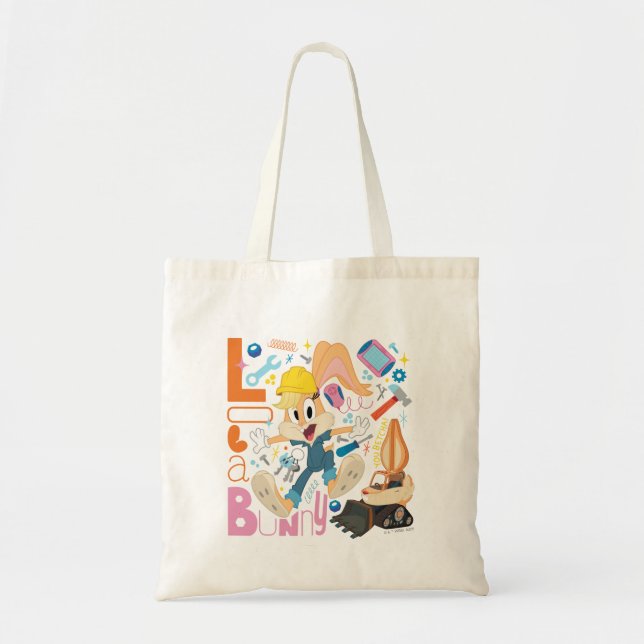 Tote Bag BUGS BUNNY BUILDERS™| Outils de travail de Lola Bu (Devant)