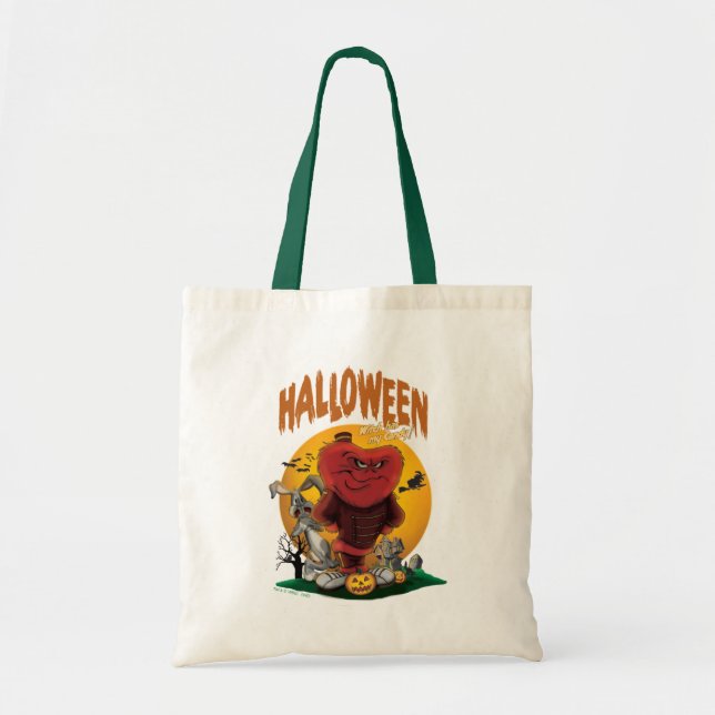 Tote Bag BUGS BUNNY™ & Gossamer "Witch Has My Candy" (Devant)