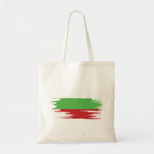 Tote Bag Bulgarie Drapeau pinceau