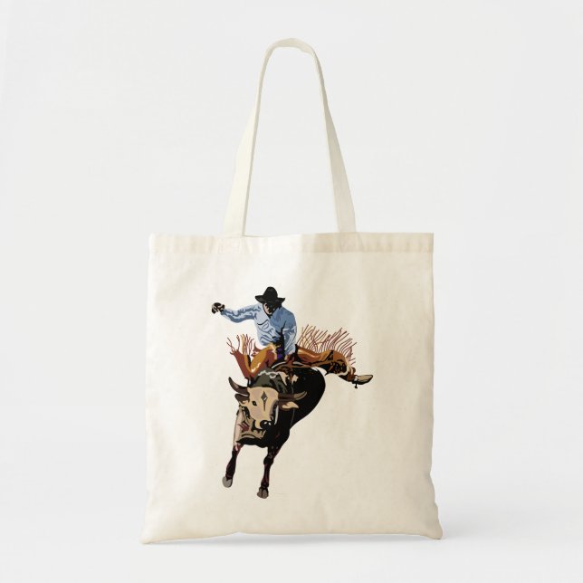 Tote Bag Bull Rider (Devant)