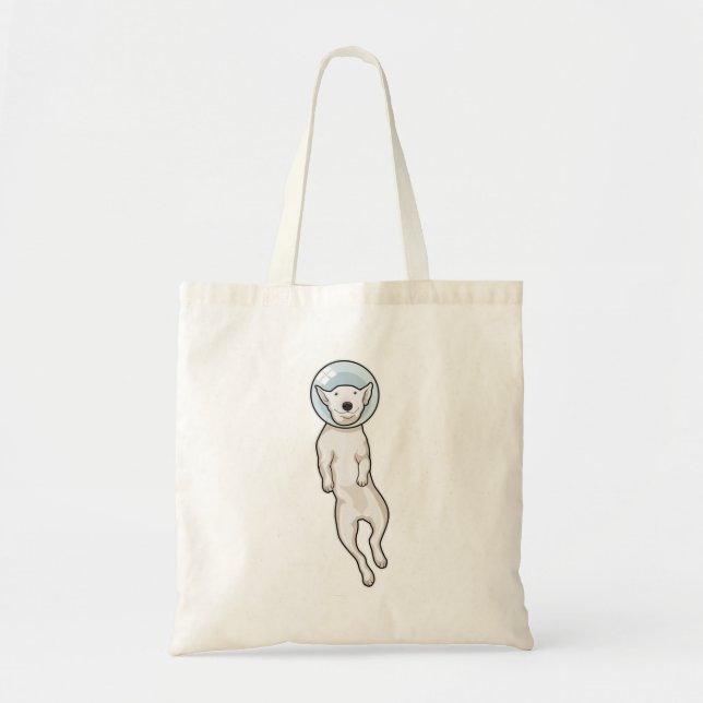 Tote Bag Bull Terrier Space (Devant)
