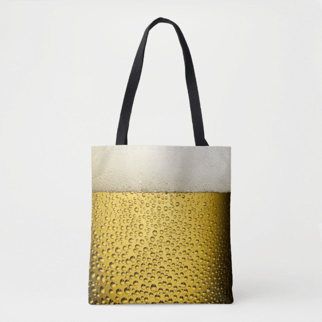 Tote Bag Bulles de bière 1 (Devant)