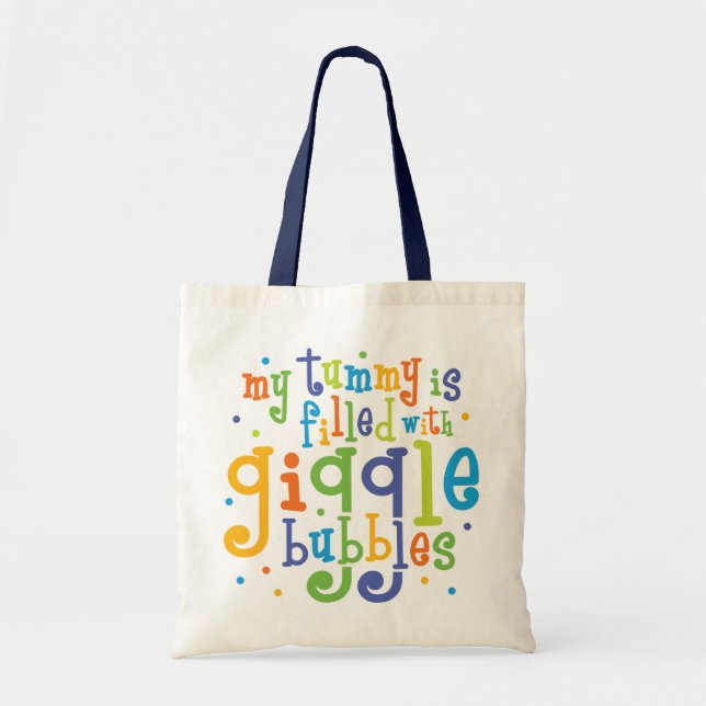 Tote Bag Bulles gigantesques (Devant)